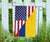 Us Flag With Colombia Flag RLT7 - Wonder Print Shop