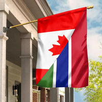 Canada Flag With Gambia Flag RLT12 - Wonder Print Shop