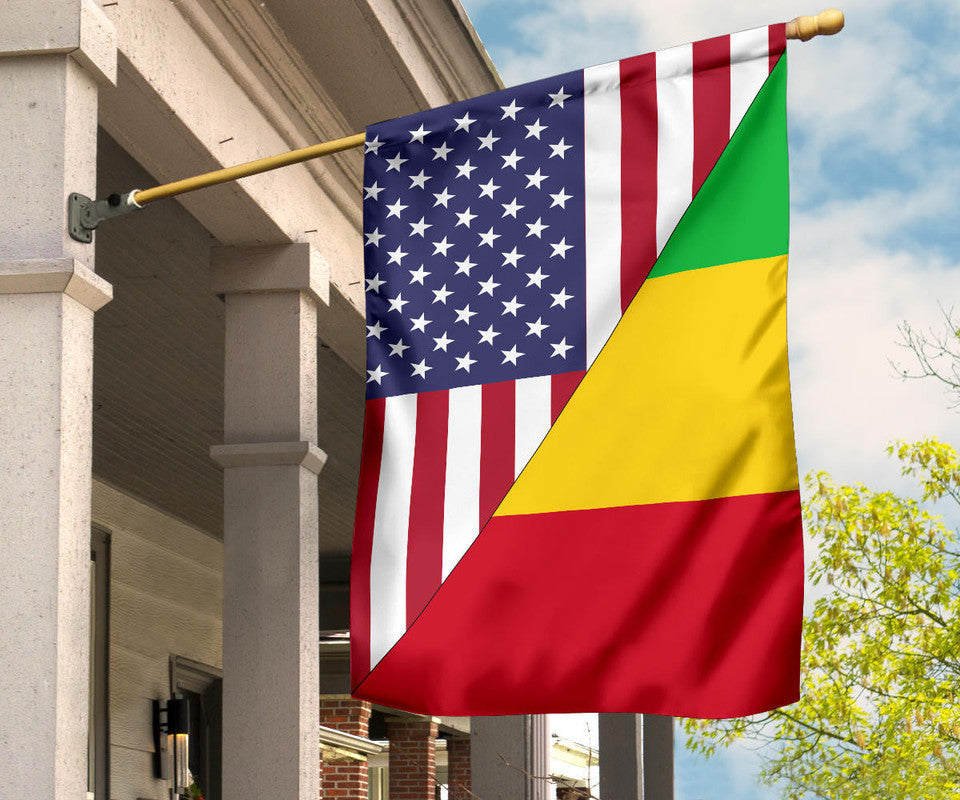 US Flag with Mali Flag RLT12 - Wonder Print Shop