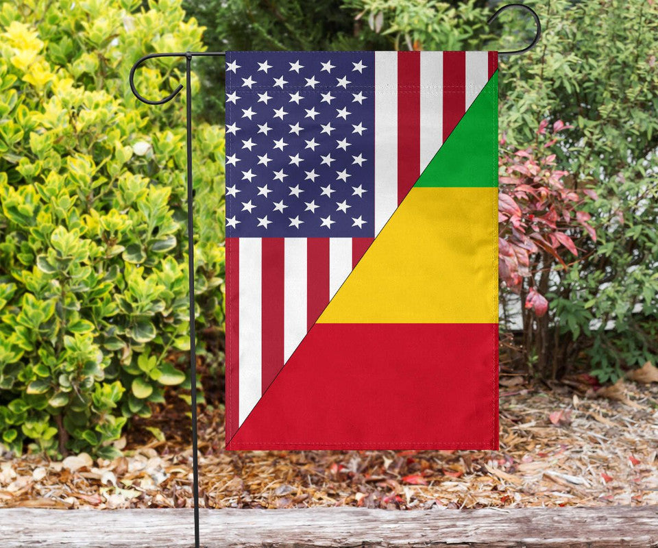 US Flag with Mali Flag RLT12 - Wonder Print Shop