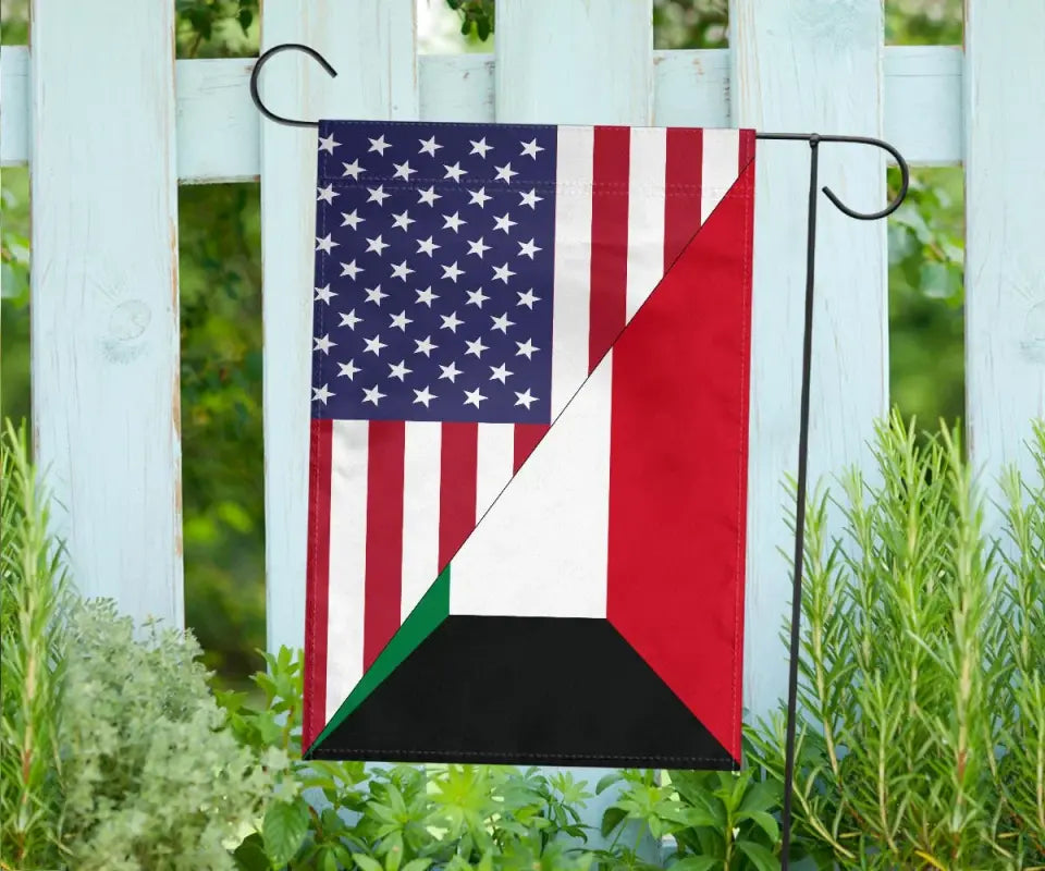 us-flag-with-kuwait-flag