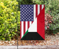 US Flag with Kuwait Flag RLT8 - Wonder Print Shop