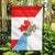 Canada Flag With San Marino Flag RLT6 - Wonder Print Shop