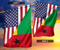 US Flag with GuineaBissau RLT8 - Wonder Print Shop