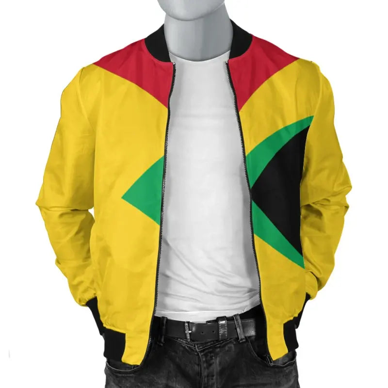 Guyana Bomber Jacket Babarian (Yellow) RLT8 - Wonder Print Shop
