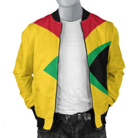 Guyana Bomber Jacket Babarian (Yellow) RLT8 - Wonder Print Shop
