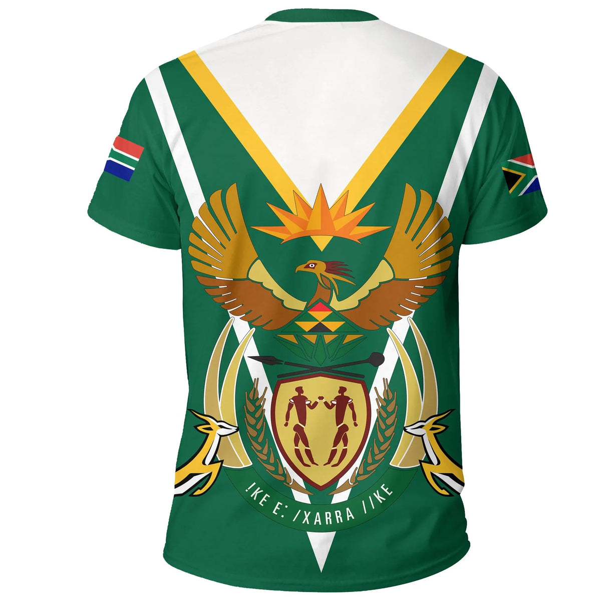 South Africa T Shirt Coat Of Arms RLT8 - Wonder Print Shop