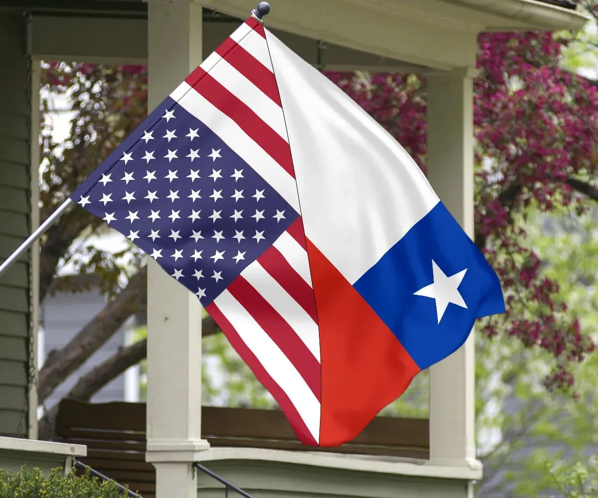US Flag with Chile Flag RLT7 - Wonder Print Shop