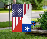 US Flag with Chile Flag RLT7 - Wonder Print Shop