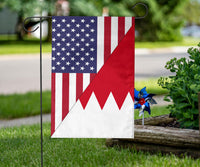 US Flag with Bahrain Flag RLT8 - Wonder Print Shop