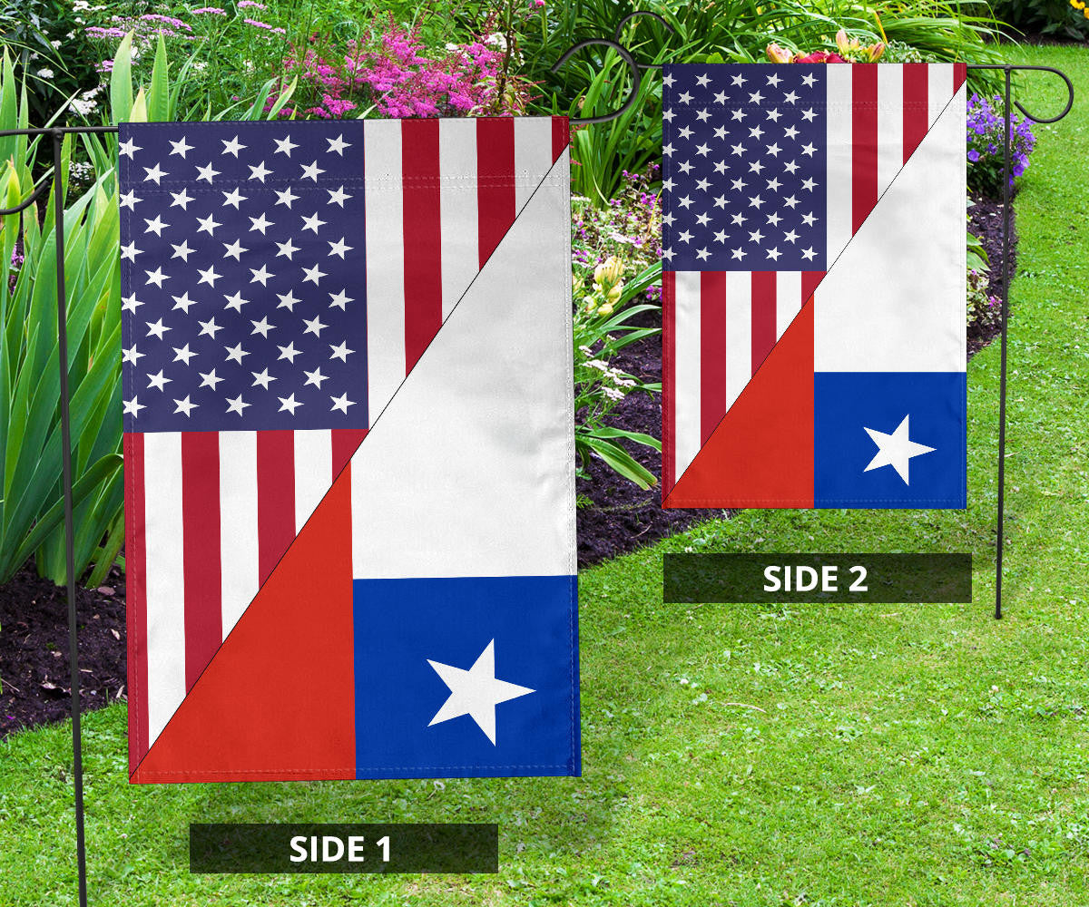 US Flag with Chile Flag RLT7 - Wonder Print Shop