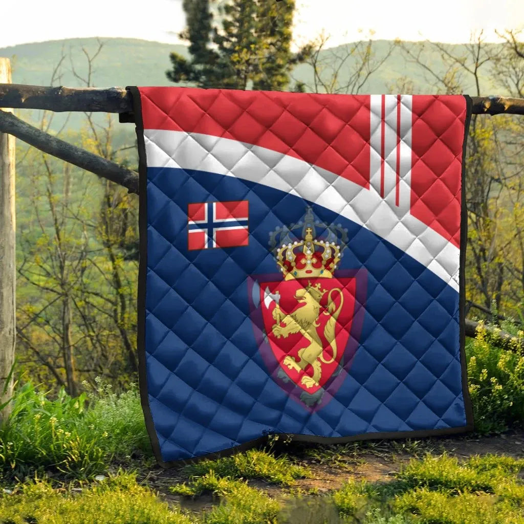 Norway Premium Quilt Flag Of Norway RLT7 - Wonder Print Shop