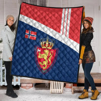 Norway Premium Quilt Flag Of Norway RLT7 - Wonder Print Shop