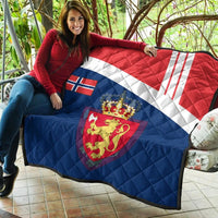 Norway Premium Quilt Flag Of Norway RLT7 - Wonder Print Shop