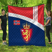 Norway Premium Quilt Flag Of Norway RLT7 - Wonder Print Shop