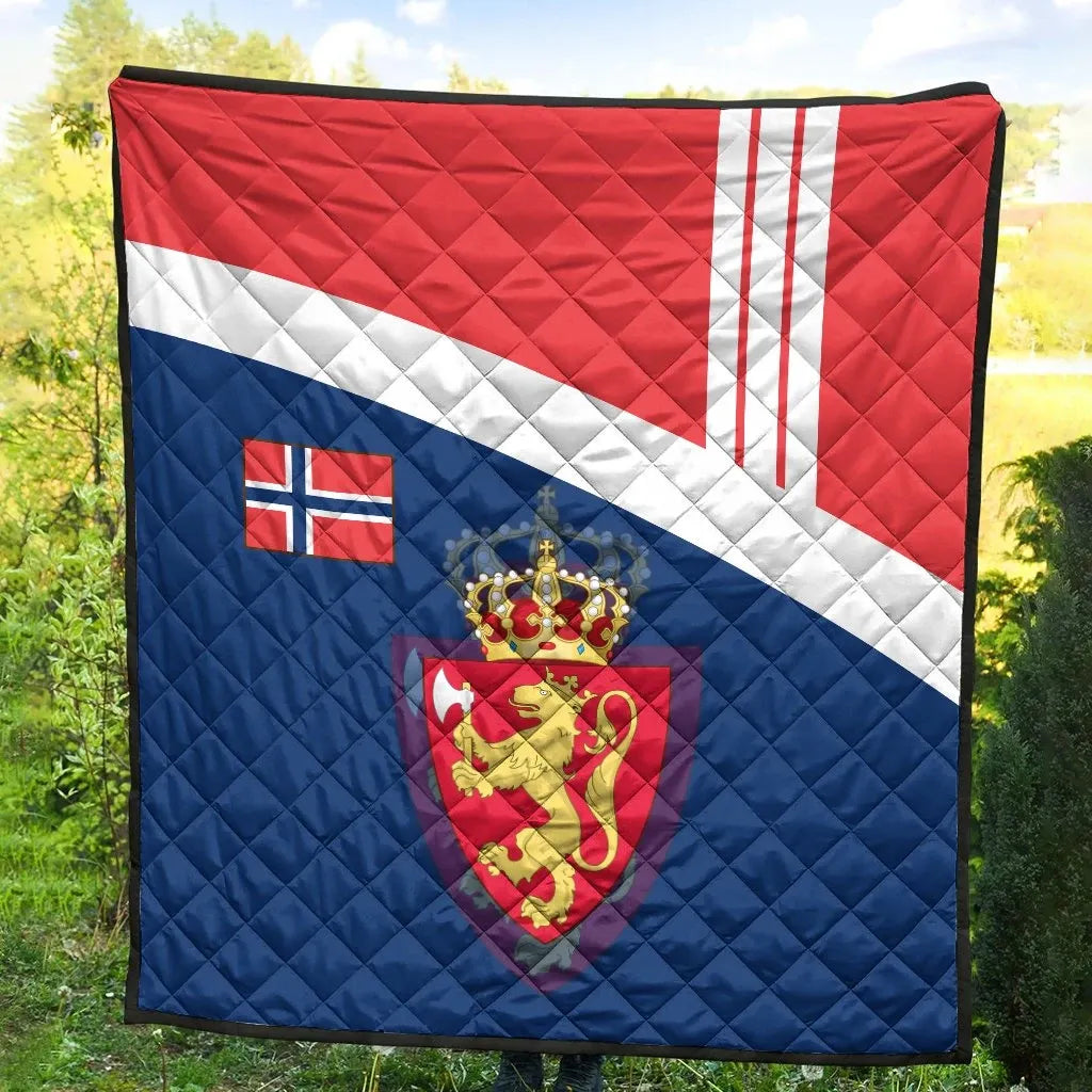 Norway Premium Quilt Flag Of Norway RLT7 - Wonder Print Shop