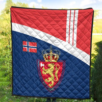 Norway Premium Quilt Flag Of Norway RLT7 - Wonder Print Shop