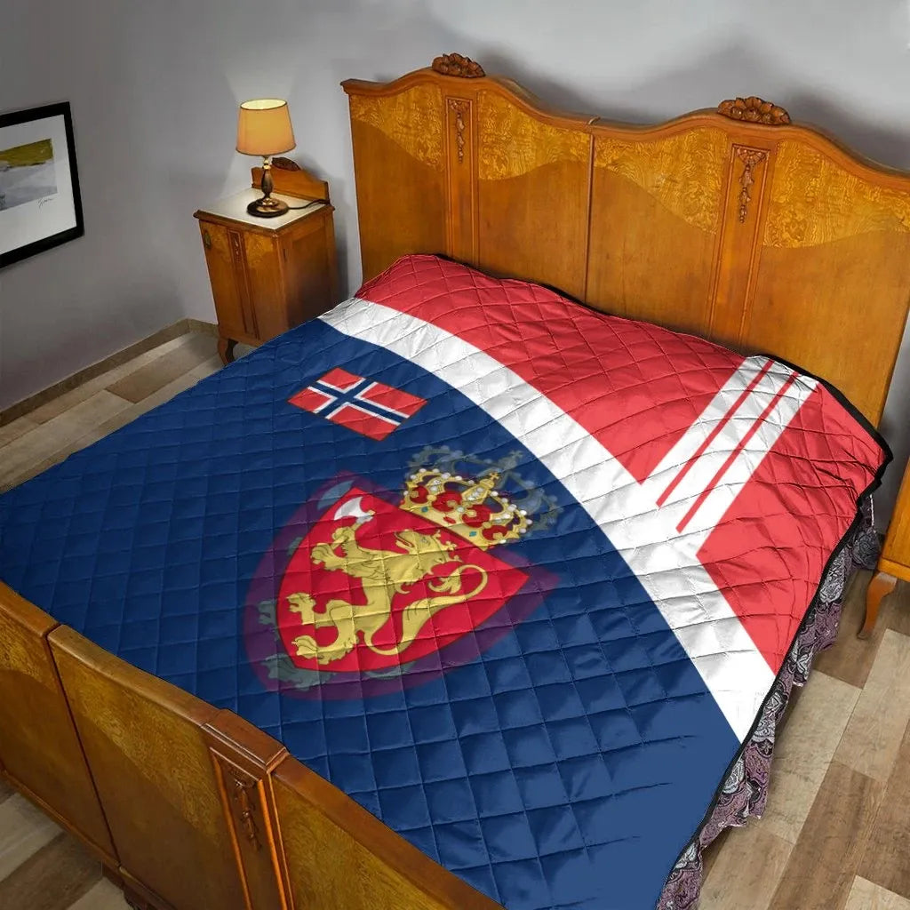 Norway Premium Quilt Flag Of Norway RLT7 - Wonder Print Shop