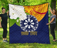 The Philippines Personalised Premium Quilt Filipino Sampaguita RLT6 - Wonder Print Shop