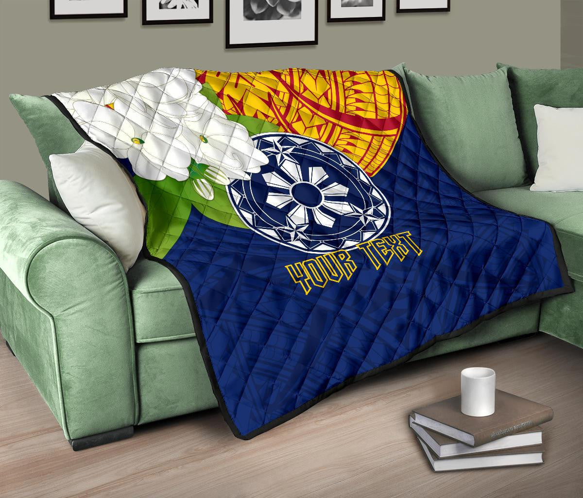 The Philippines Personalised Premium Quilt Filipino Sampaguita RLT6 - Wonder Print Shop