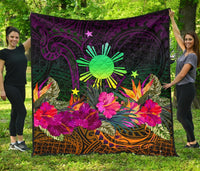 The Phillipines Premium Quilt Summer Hibiscus RLT6 - Wonder Print Shop