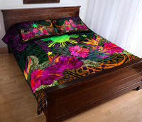 The Phillipines Quilt Bed Set Summer Hibiscus RLT6 - Wonder Print Shop
