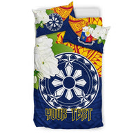 The Philippines Personalised Bedding Set Filipino Sampaguita RLT6 - Wonder Print Shop