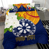 The Philippines Personalised Bedding Set Filipino Sampaguita RLT6 - Wonder Print Shop