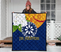 The Philippines Premium Quilt Filipino Sampaguita RLT6 - Wonder Print Shop