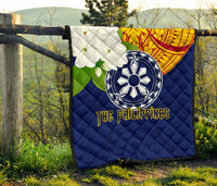 The Philippines Premium Quilt Filipino Sampaguita RLT6 - Wonder Print Shop