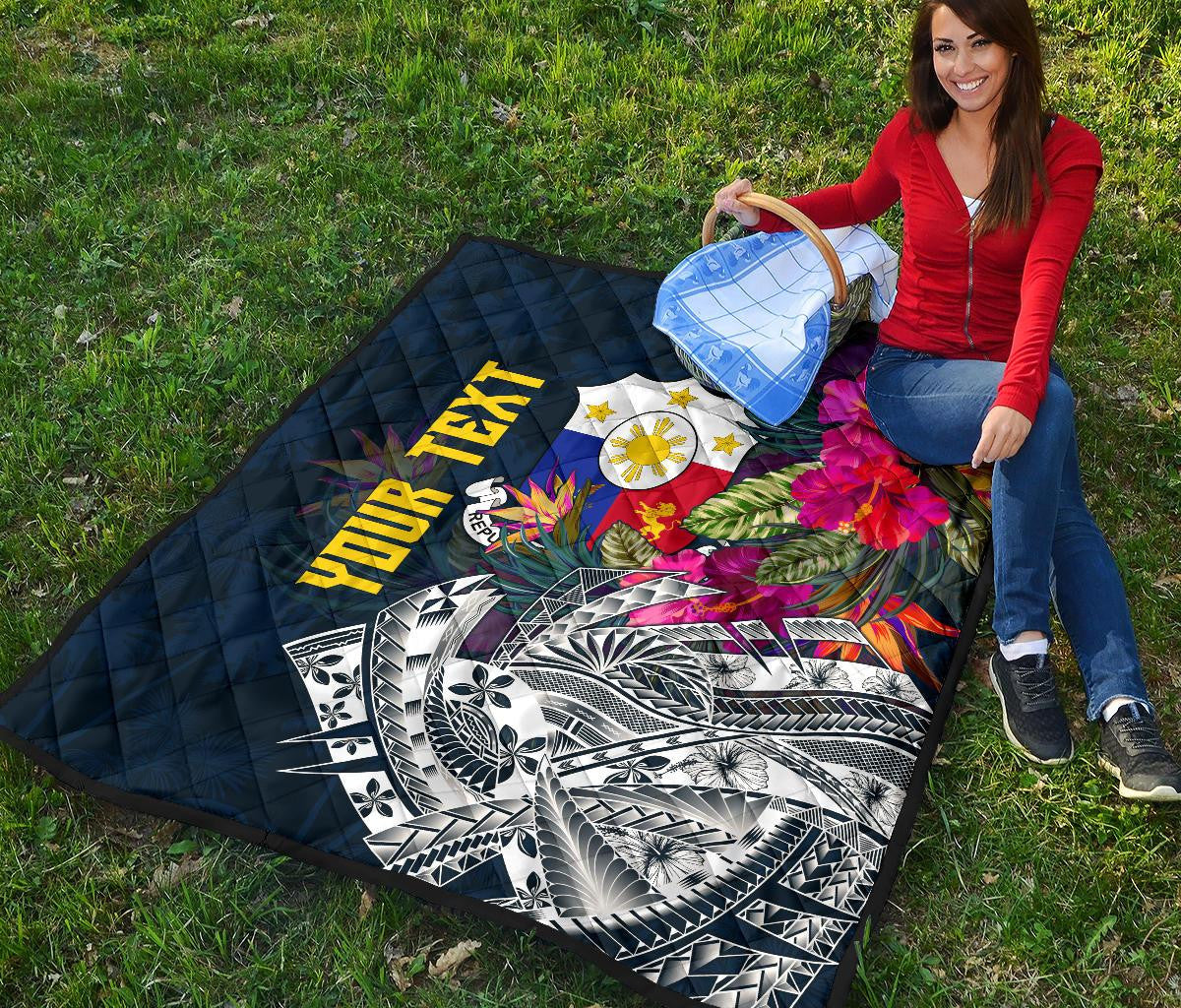 The Philippines Personalised Premium Quilt Summer Vibes RLT6 - Wonder Print Shop