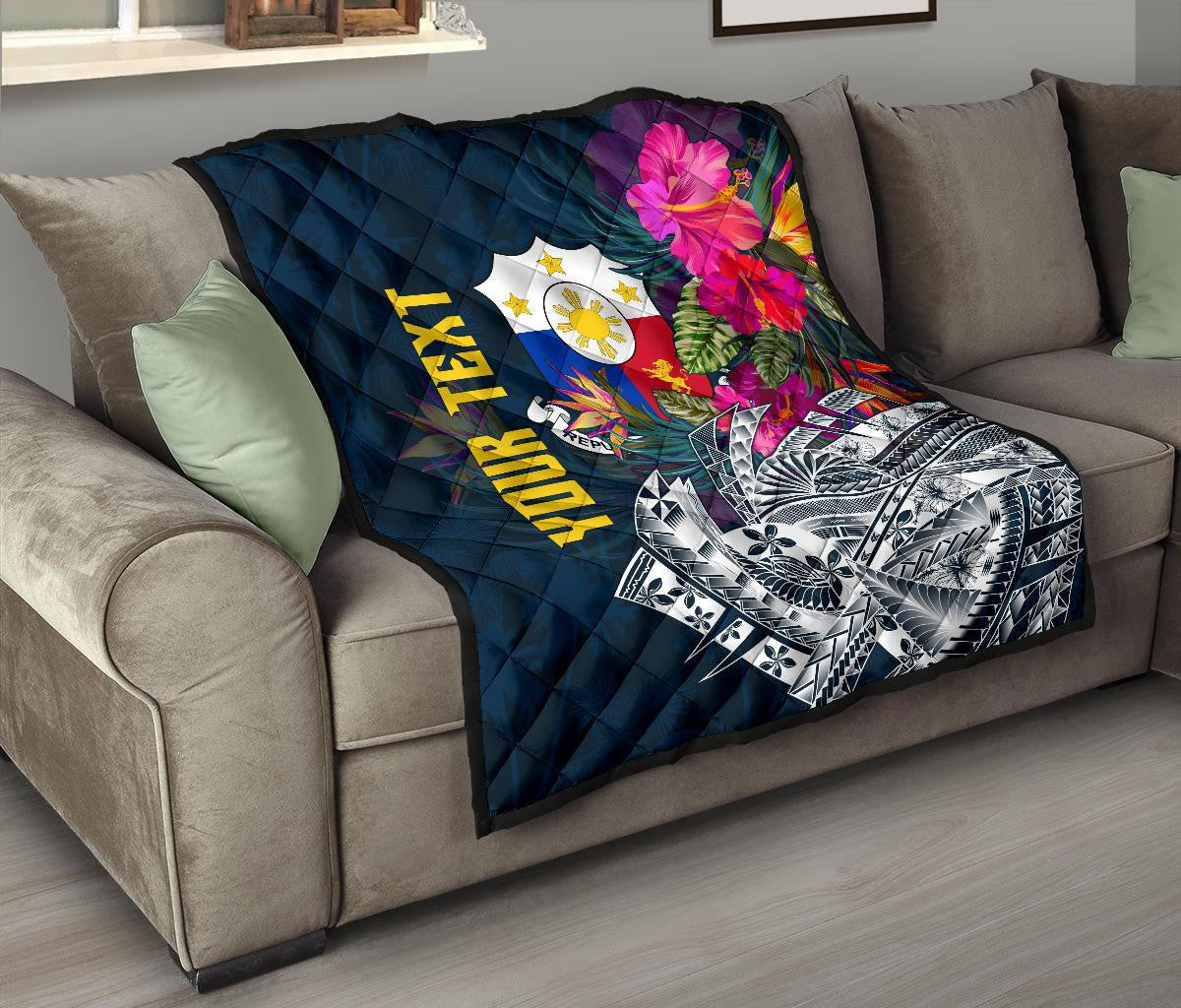 The Philippines Personalised Premium Quilt Summer Vibes RLT6 - Wonder Print Shop