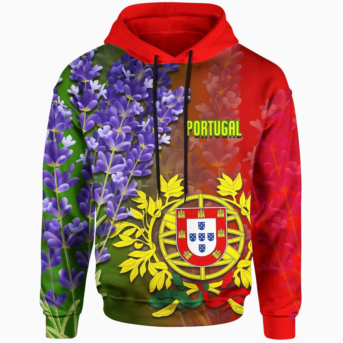 Portugal Lavender Hoodie RLT7 - Wonder Print Shop
