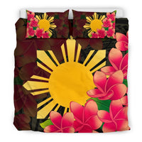 Philippines Sun Plumeria Polynesian Bedding Set RLT6 - Wonder Print Shop