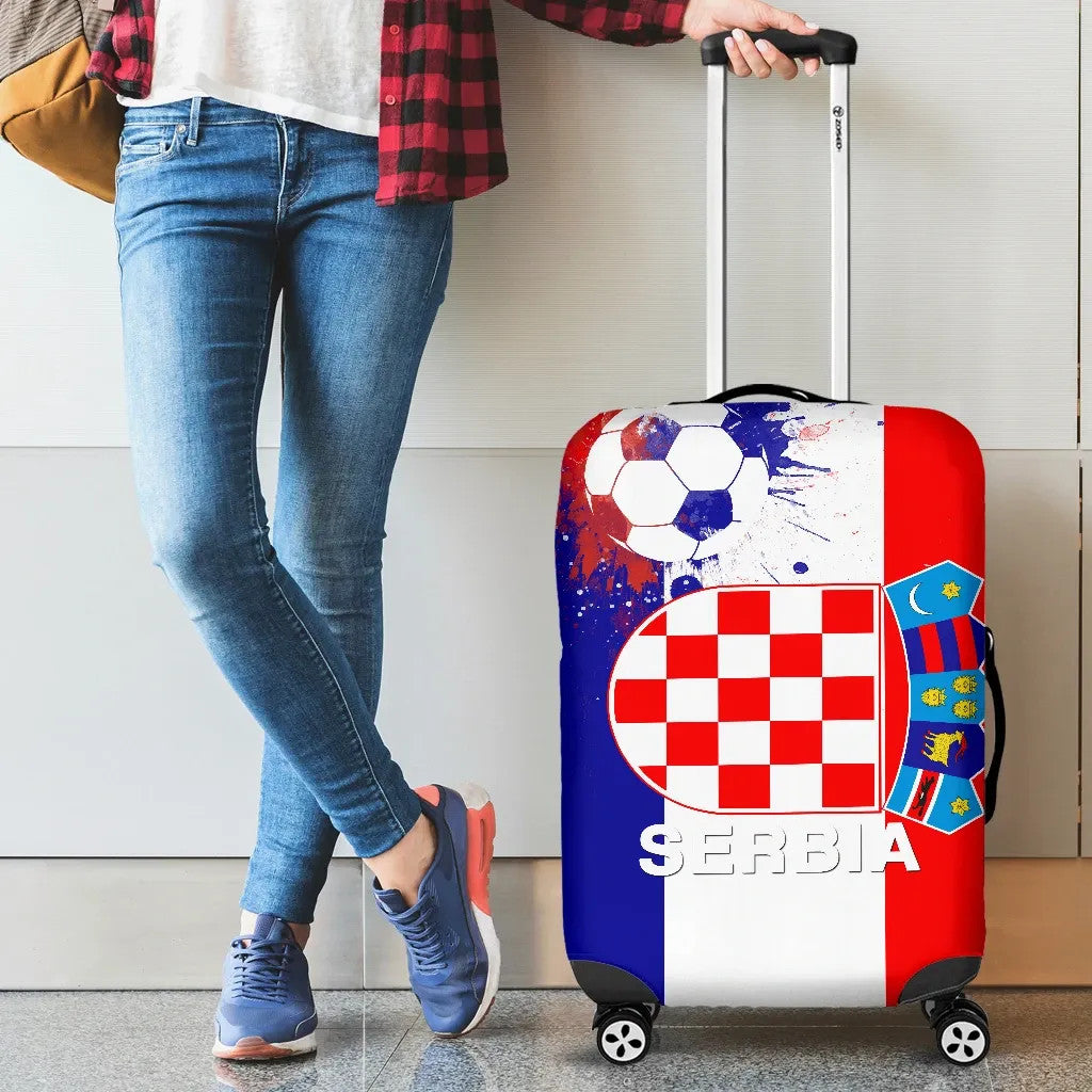 Luggage Covers Serbia Soccer - Ver 01 RLT7 - Wonder Print Shop