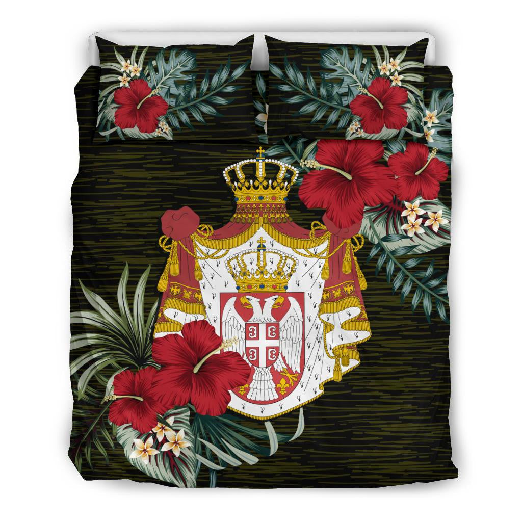 Serbia Bedding Set Special Hibiscus RLT7 - Wonder Print Shop