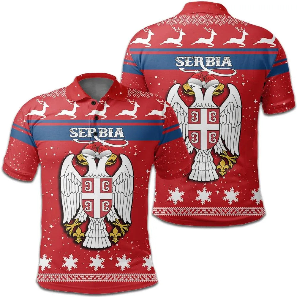 christmas-serbia-coat-of-arms-polo-shirt