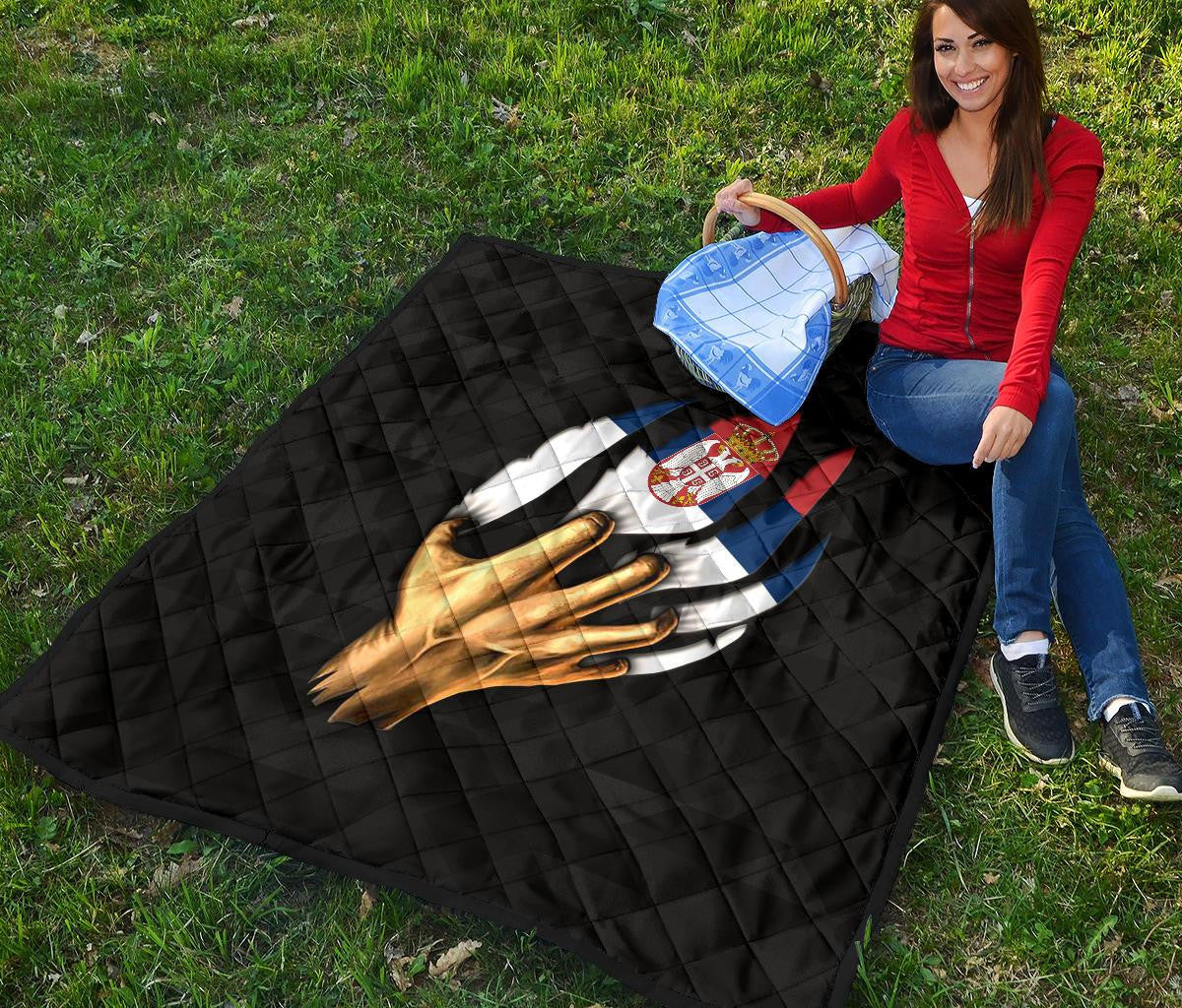 Serbia Premium Quilt Serbian Is Me Ver 02 RLT7 - Wonder Print Shop