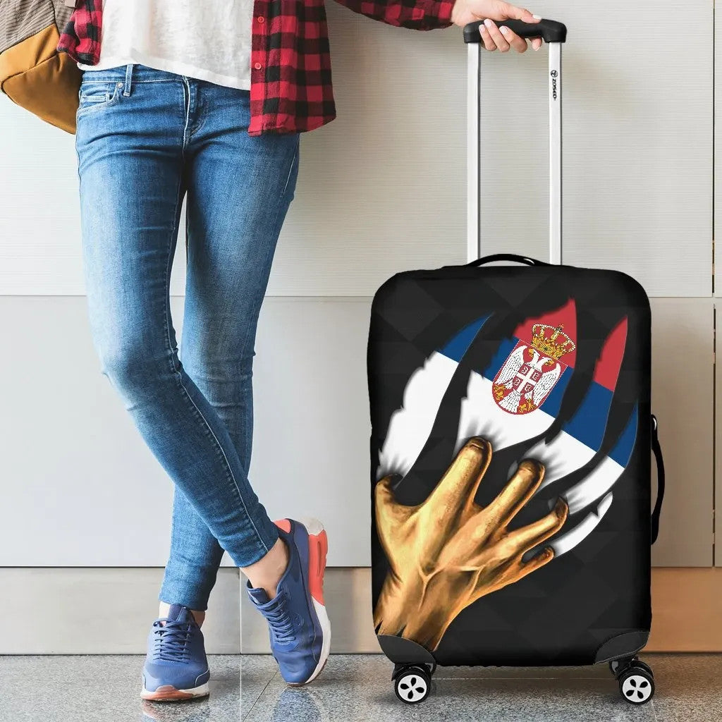 Serbia Luggage Covers Serbian Is Me RLT7 - Wonder Print Shop