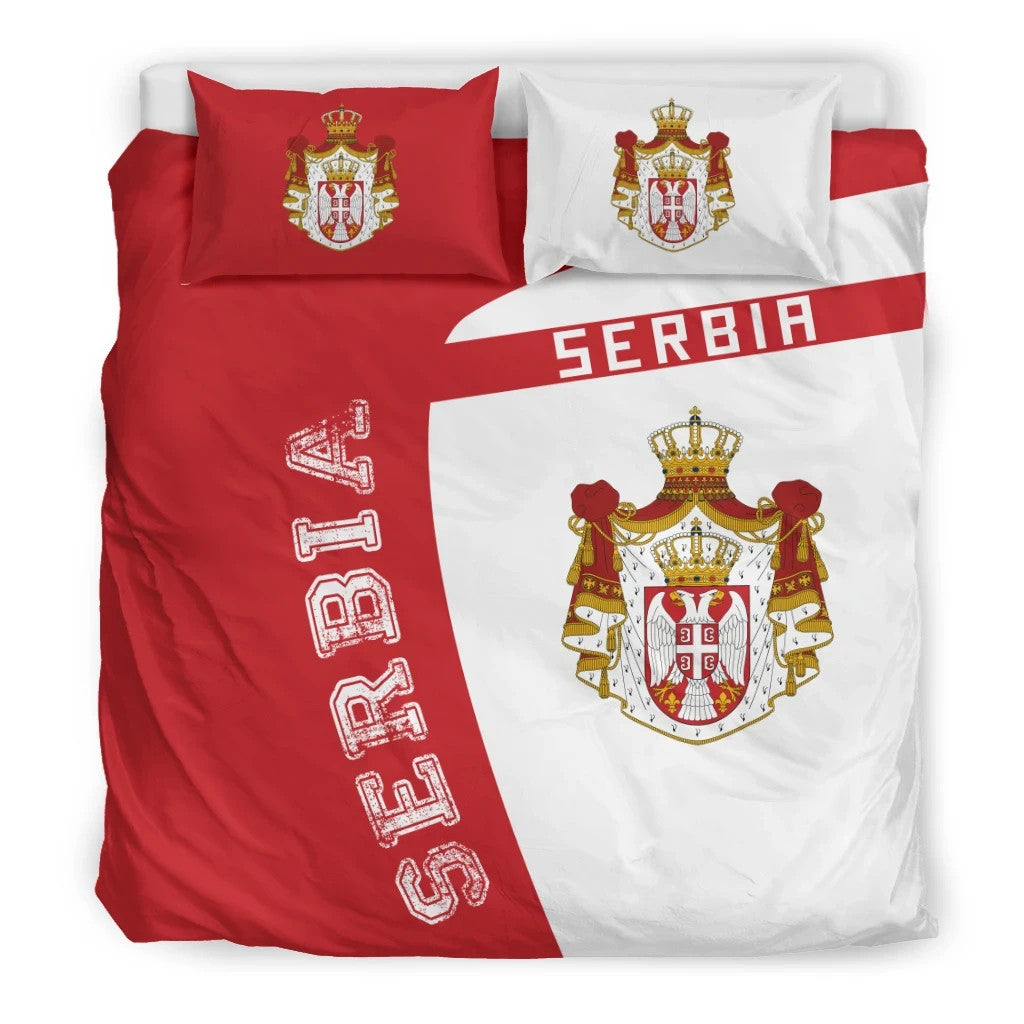 Serbia Sport Bedding Set RLT7 - Wonder Print Shop
