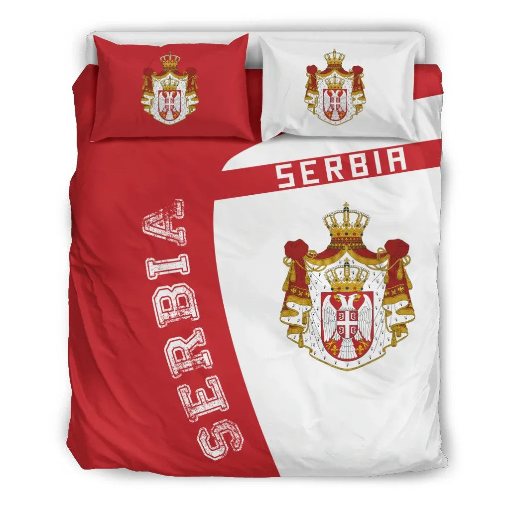 Serbia Sport Bedding Set RLT7 - Wonder Print Shop