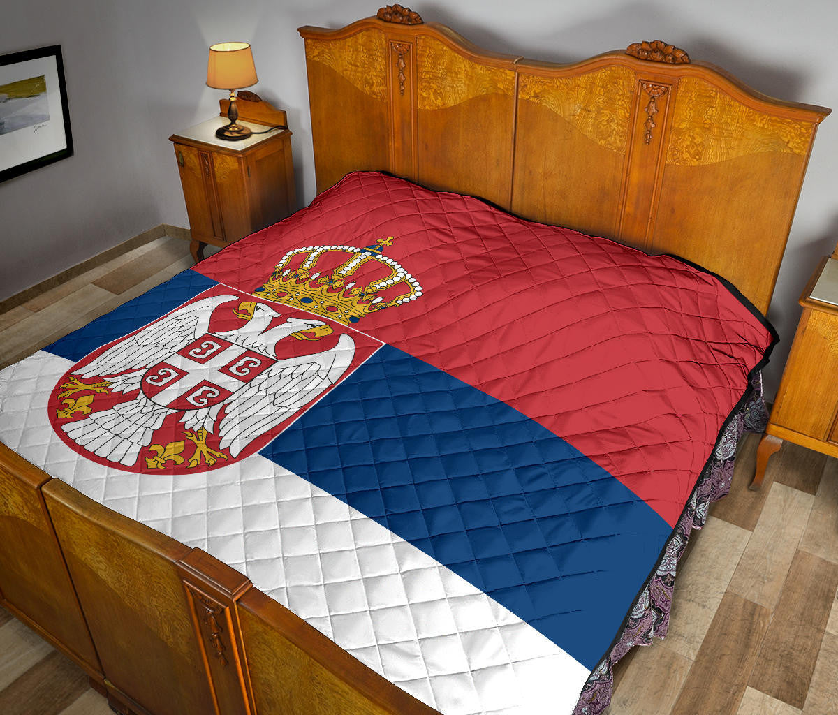 Serbia Premium Quilt RLT7 - Wonder Print Shop