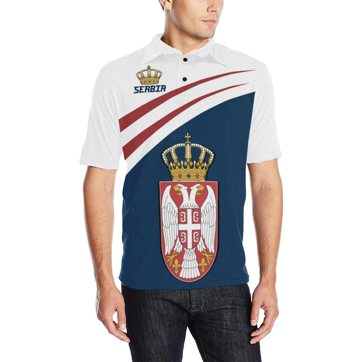 Serbia Premium Polo RLT7 - Wonder Print Shop