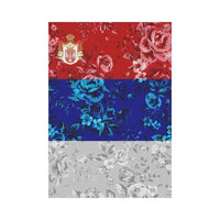 Kingdom Of Serbia Garden Flag - Flag Flower RLT7 - Wonder Print Shop