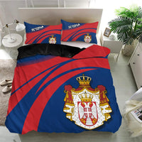 Serbia Coat Of Arms Bedding Set Cricket RLT7 - Wonder Print Shop