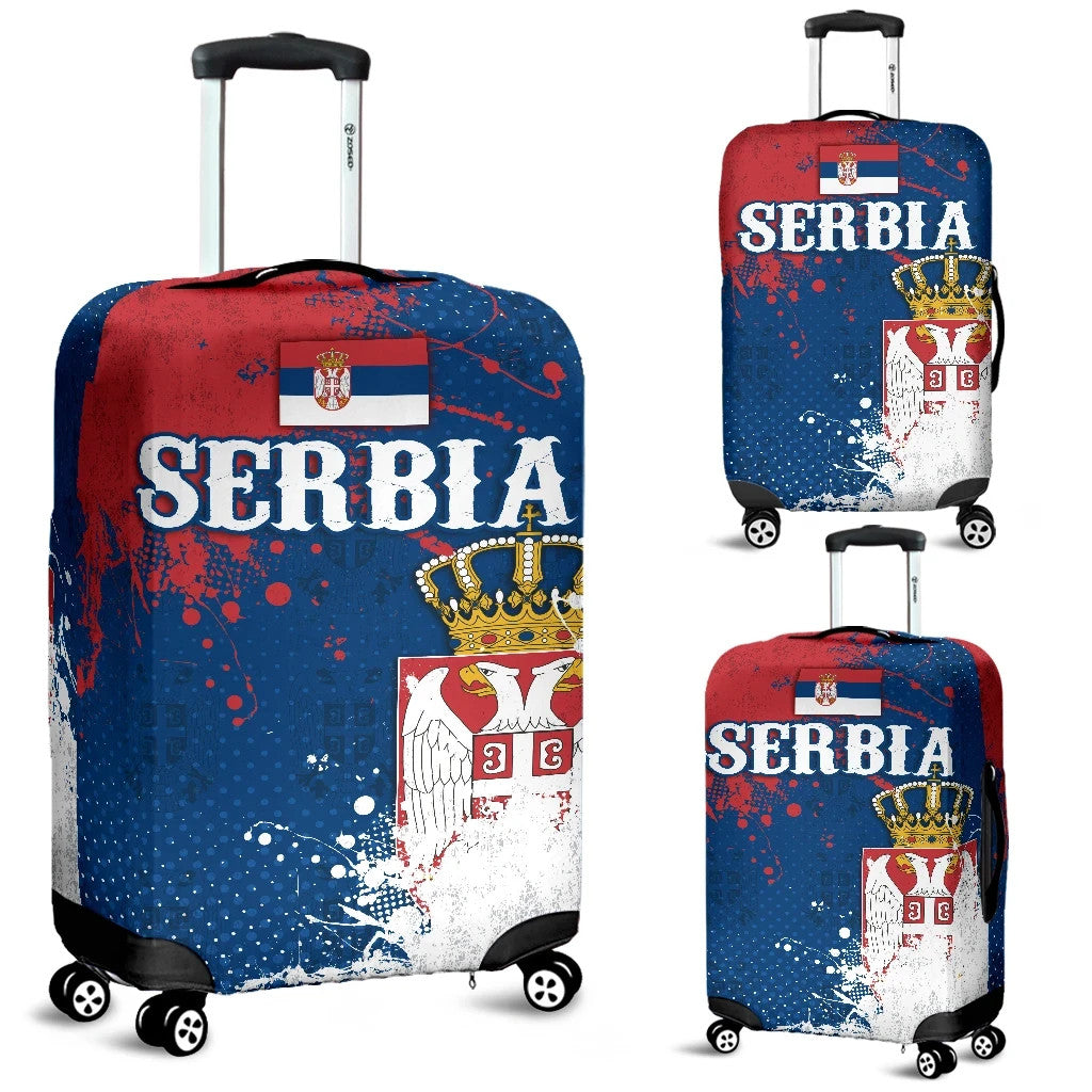 Serbia Luggage Cover The Great Serbia Original RLT7 - Wonder Print Shop