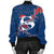 Serbia Christmas Coat Of Arms Women Bomber Jacket X Style RLT7 - Wonder Print Shop