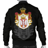 Serbia Men's Bomber Jacket RLT7 - Wonder Print Shop