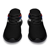 Serbia Sneakers Wings Flag Women's/Men's Black Version RLT7 - Wonder Print Shop