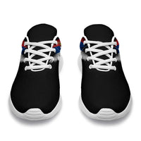 Serbia Sneakers Wings Flag Women's/Men's Black Version RLT7 - Wonder Print Shop